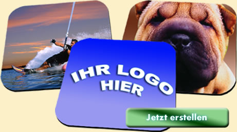 Fotomagnet mit Motiv oder Logo