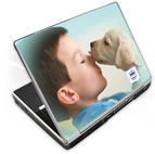 Laptop Skin mit Kinderfoto