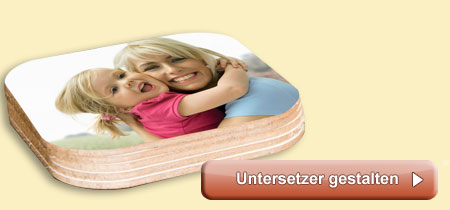 Untersetzer mit Foto