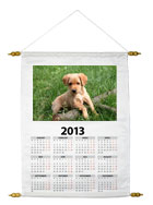 Fotokalender mit Hundebild